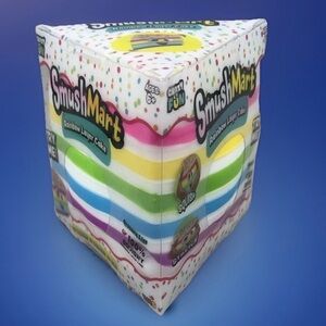 Crazy Fun SmushMart JUMBO VIRAL 🌈 Rainbow Layer Piece Of Cake 🍰 SQUISHY New